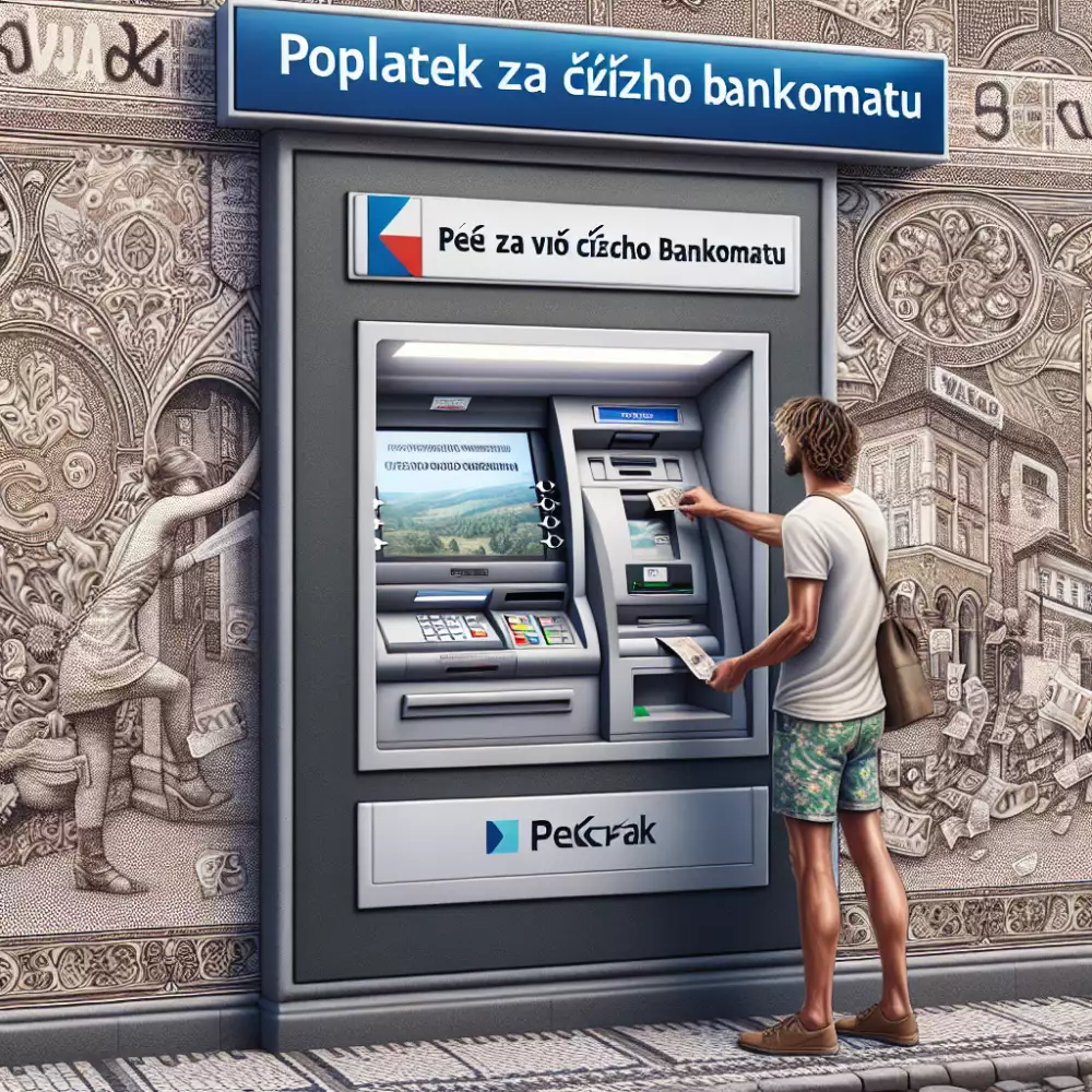 poplatek za výběr z cizího bankomatů česká spořitelna