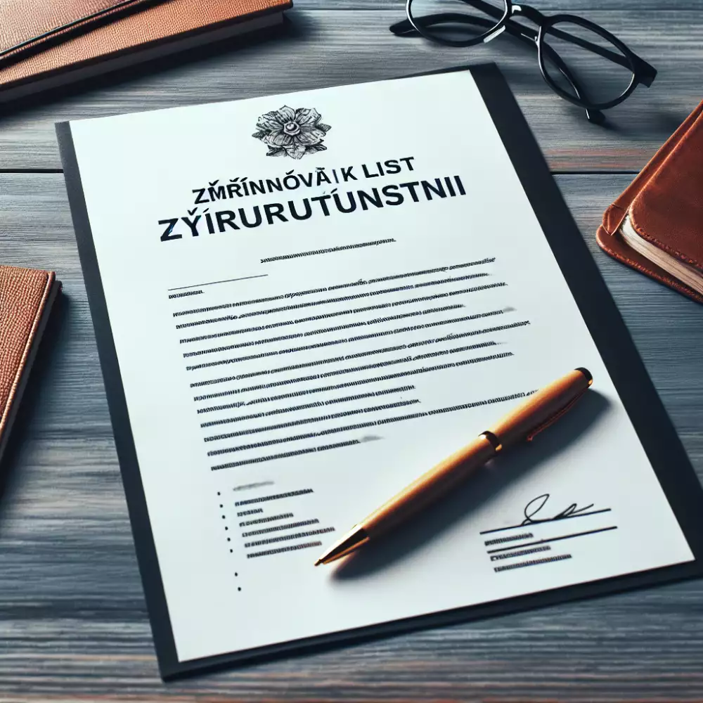 změnový list přerušení živnosti