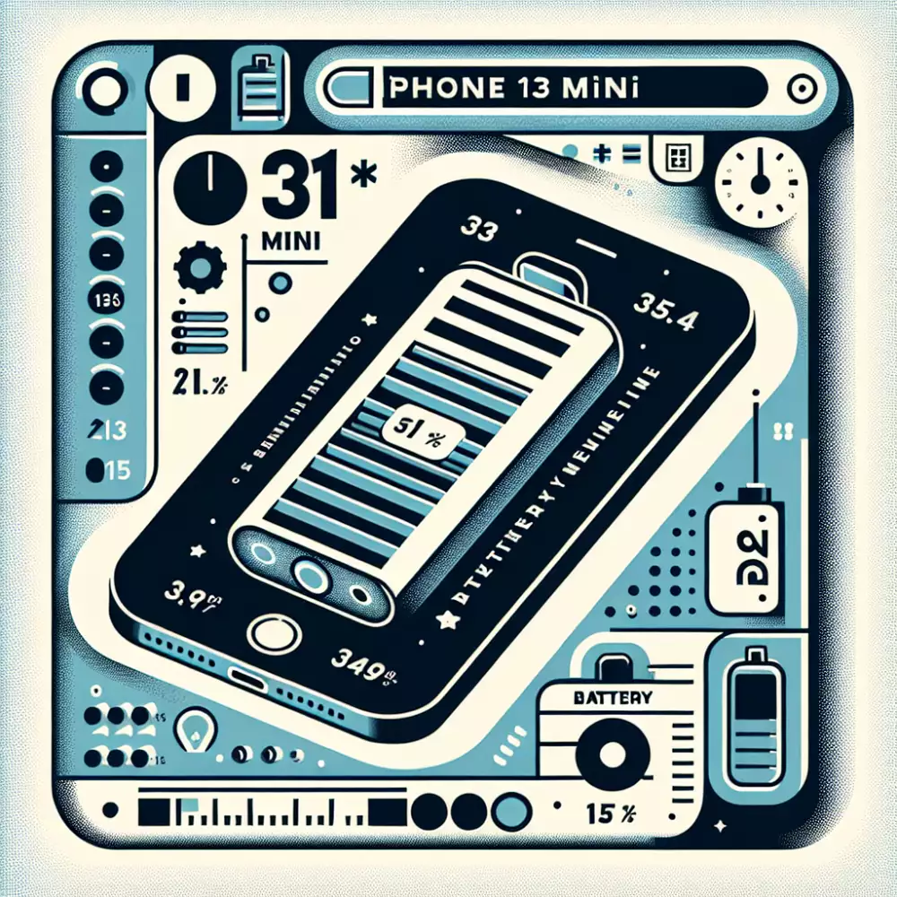 kapacita baterie iphone 13 mini