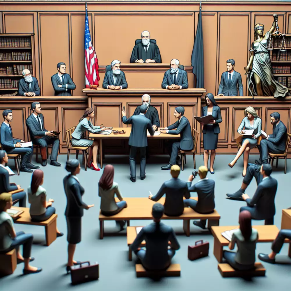 soudní jednání dle účastníků