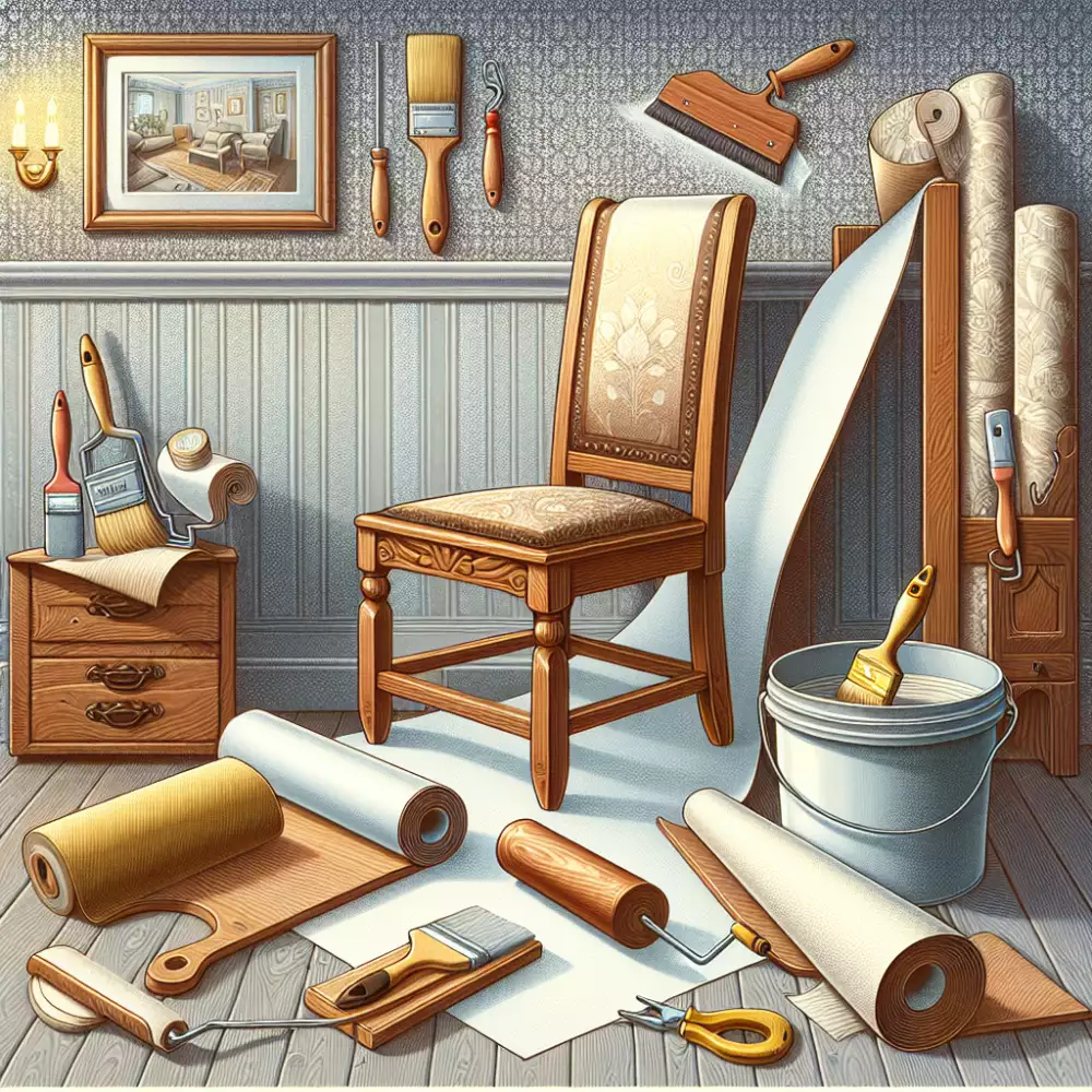 tapetování nábytku